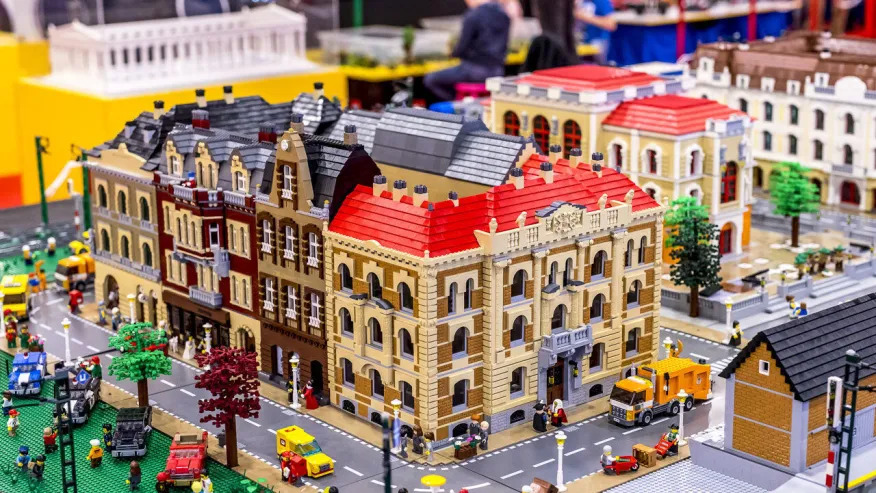 Lego building