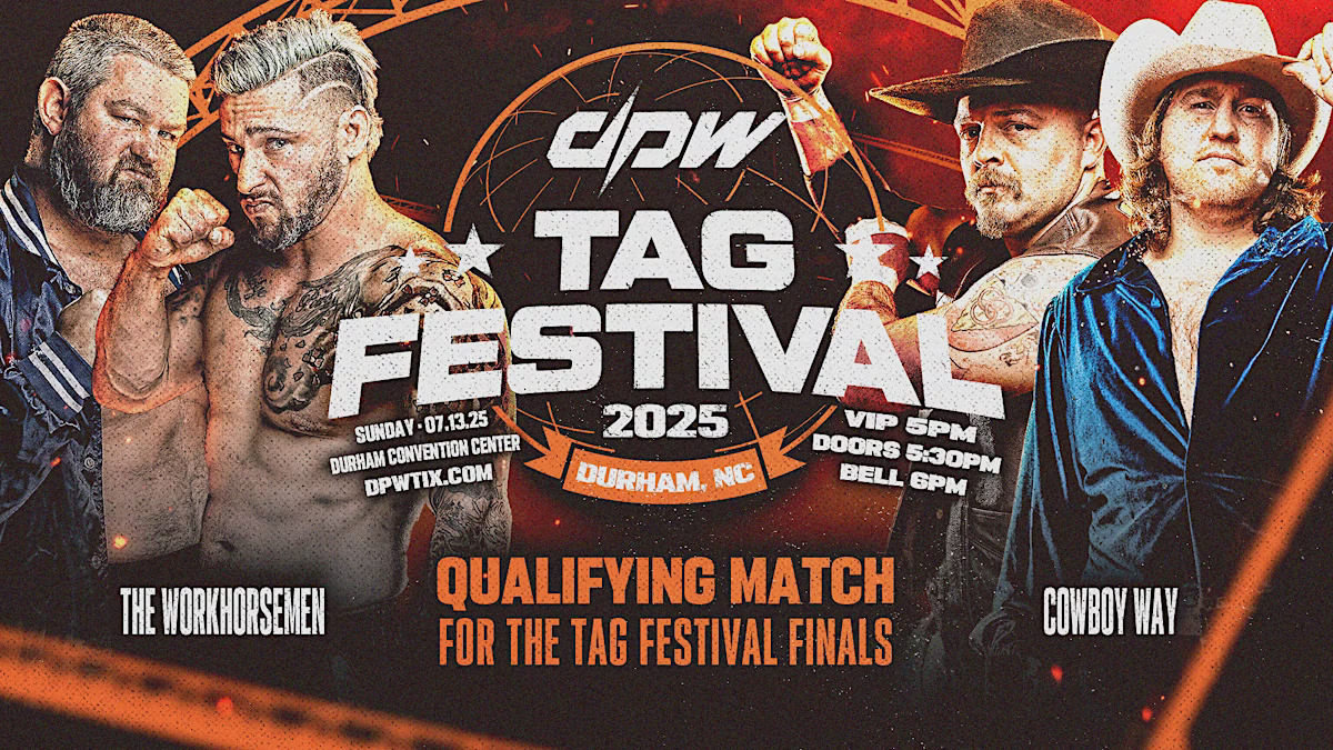 Deadlock Pro Wrestling Tag Festival 2025 in Durham, NC Sunday, July 13, 2025.