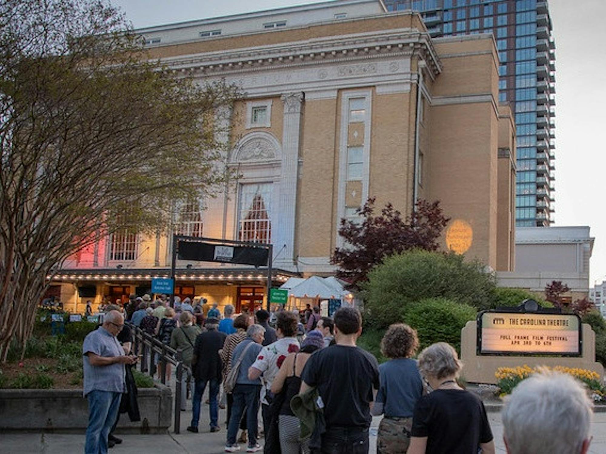 2025 Full Frame Documentary Festival on DCC/Theatre plaza. Photo Courtesy of Kaylin Tsukayama