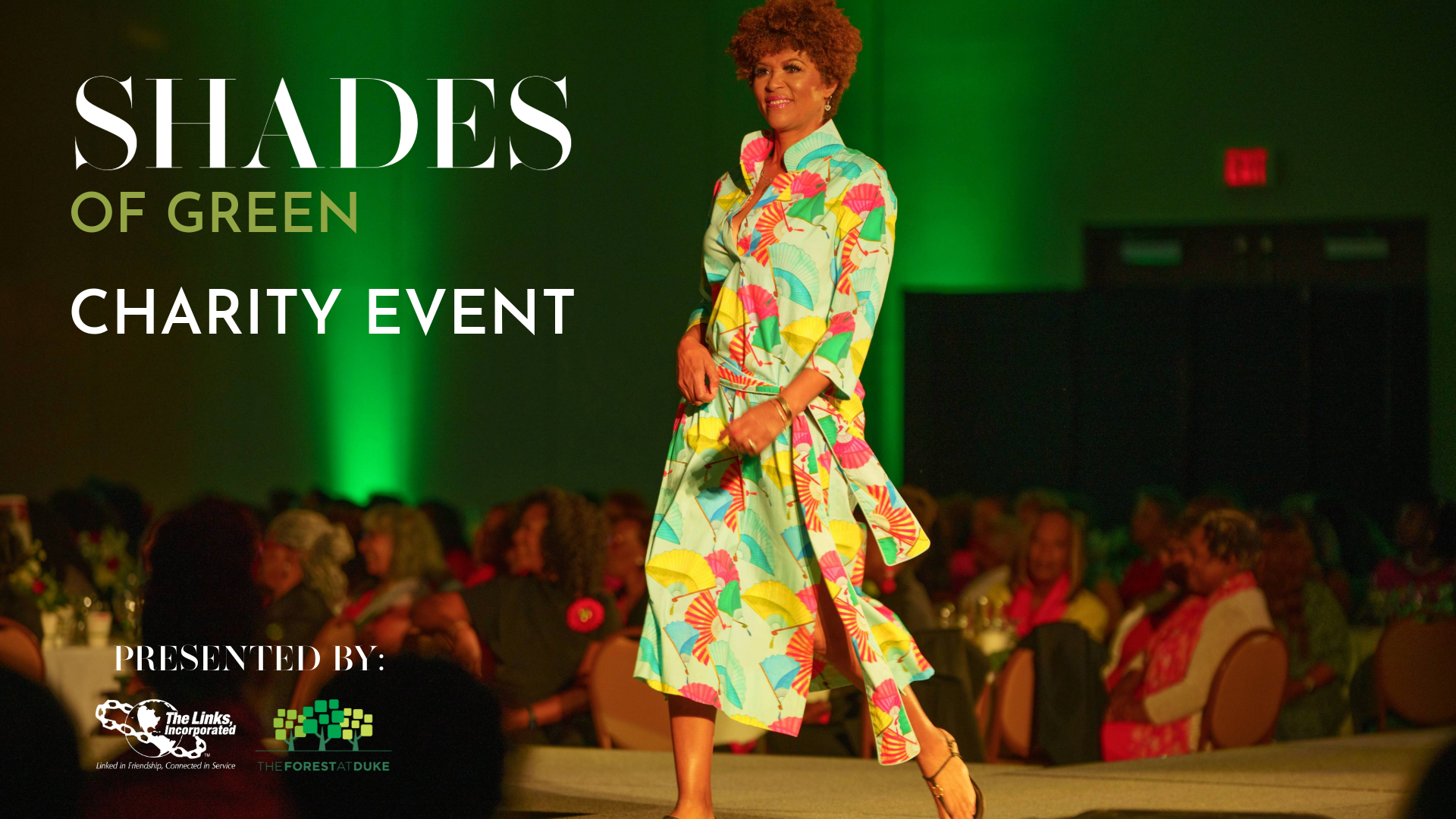 Shades of Green is a charity fundraiser in Durham, NC. Presented by The Links Incorporated and The Forest at Duke.