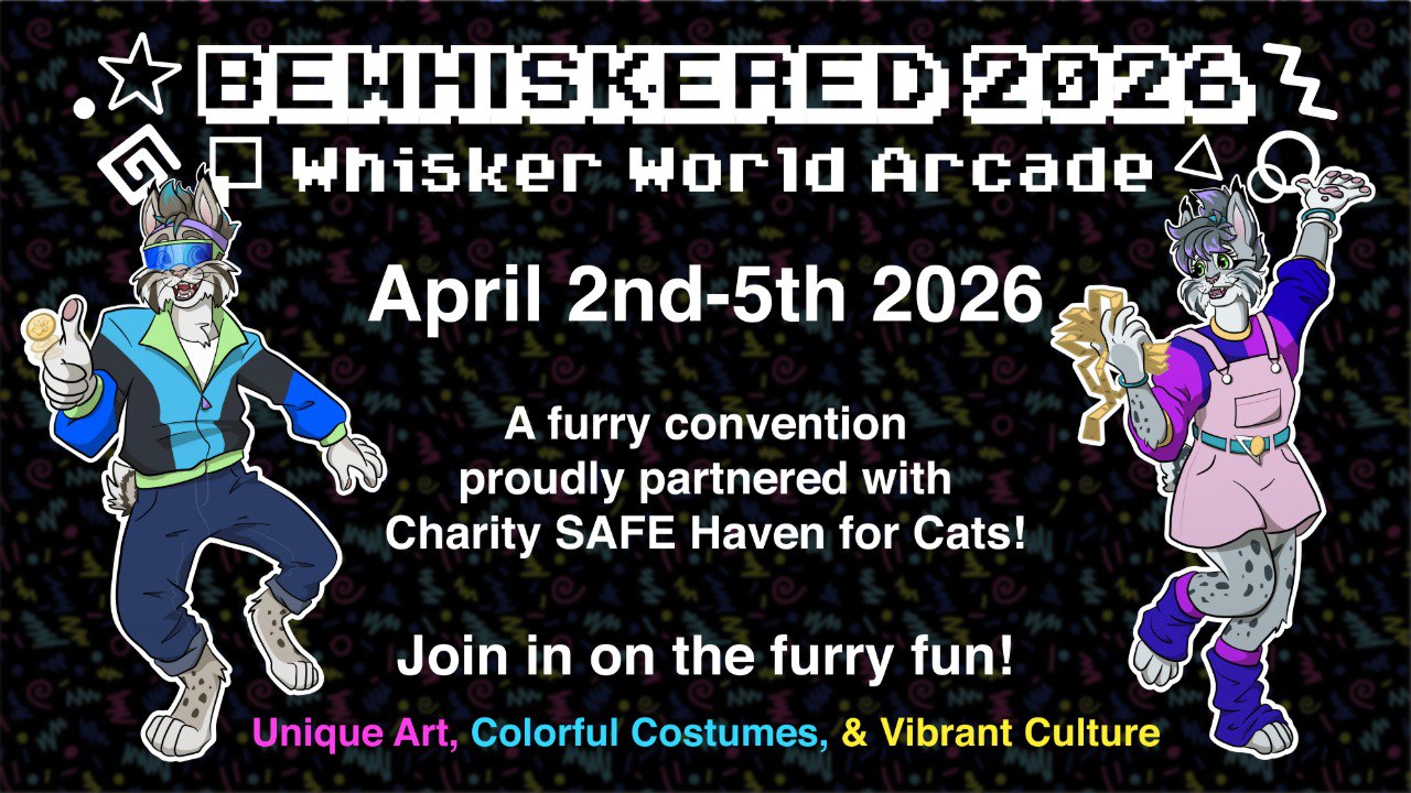 NC Anthro Society is hosting the annual Bewhiskered, a furry convention, at the Durham Convention Center April 2-6, 2026